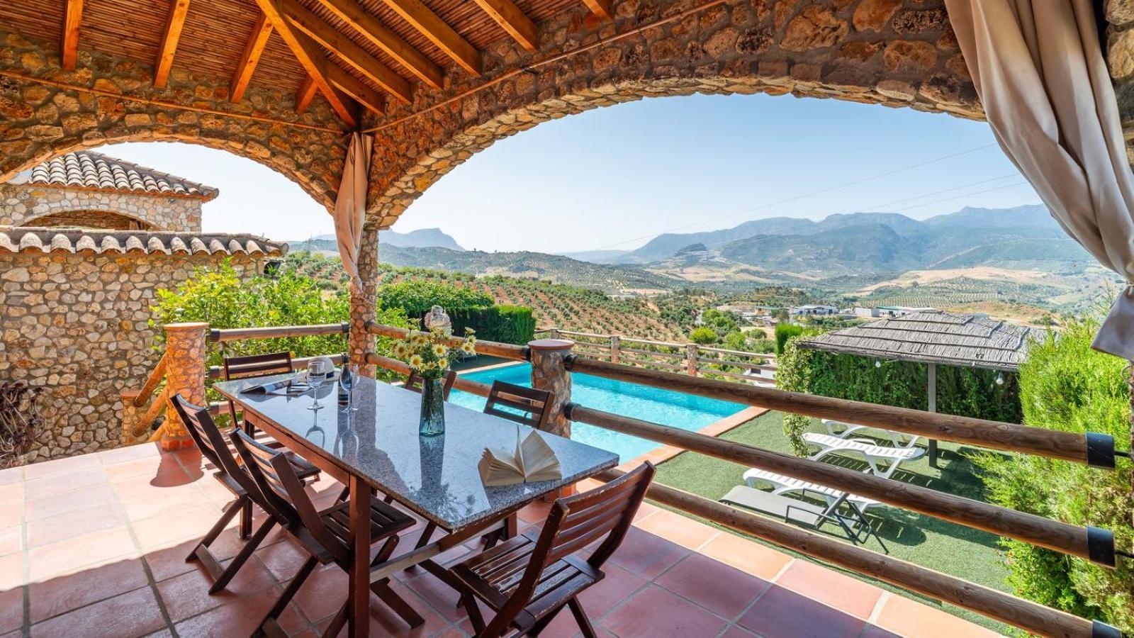 Villa Piedra De Luna Algodonales By Ruralidays Esterno foto
